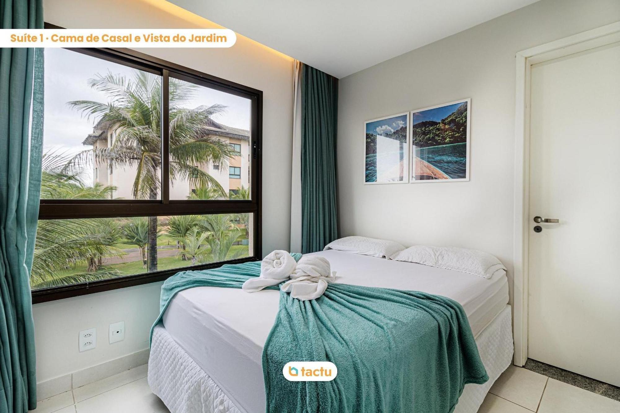 Apartamento gigante de 98 m2 no bloco mais luxuoso do VG Sun Cumbuco por Tactu Exterior foto